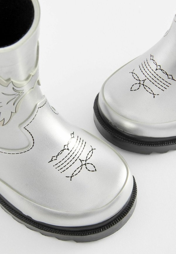 WESTERN REGULAR FIT – Gummistiefel – silver