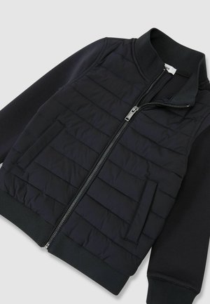 Reiss, FLINTOFF QUILTED HYBRID ZIP-FRONT JACKET - Vinterjakker - navy