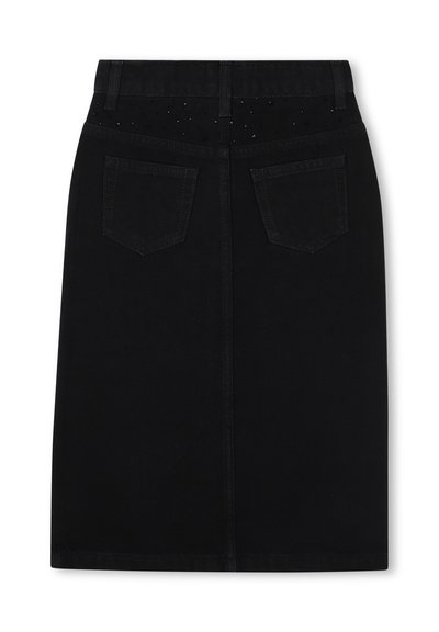 Sonia Rykiel MIDI VAN - Denim skirt - black