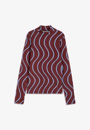 Bobo Choses, PSICODELIC - T-shirt à manches longues - burgundy