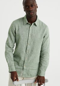 WE Fashion THE LINEN - Marškiniai - green