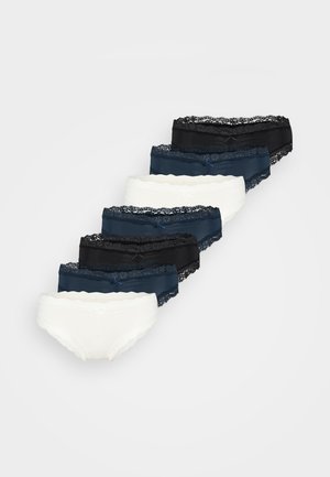 7 PACK - Klasični kroj - dark blue/black/off white