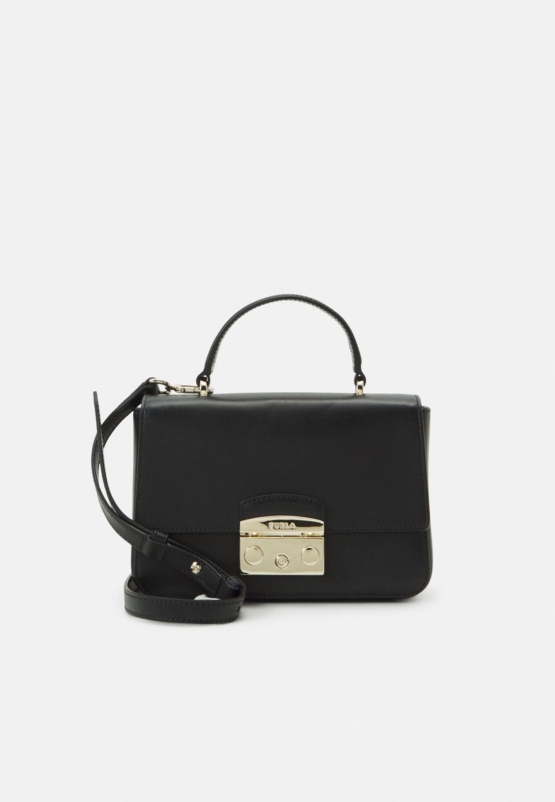 Furla METROPOLIS MINI TOP HANDLE Handbag nero/black Zalando.co.uk