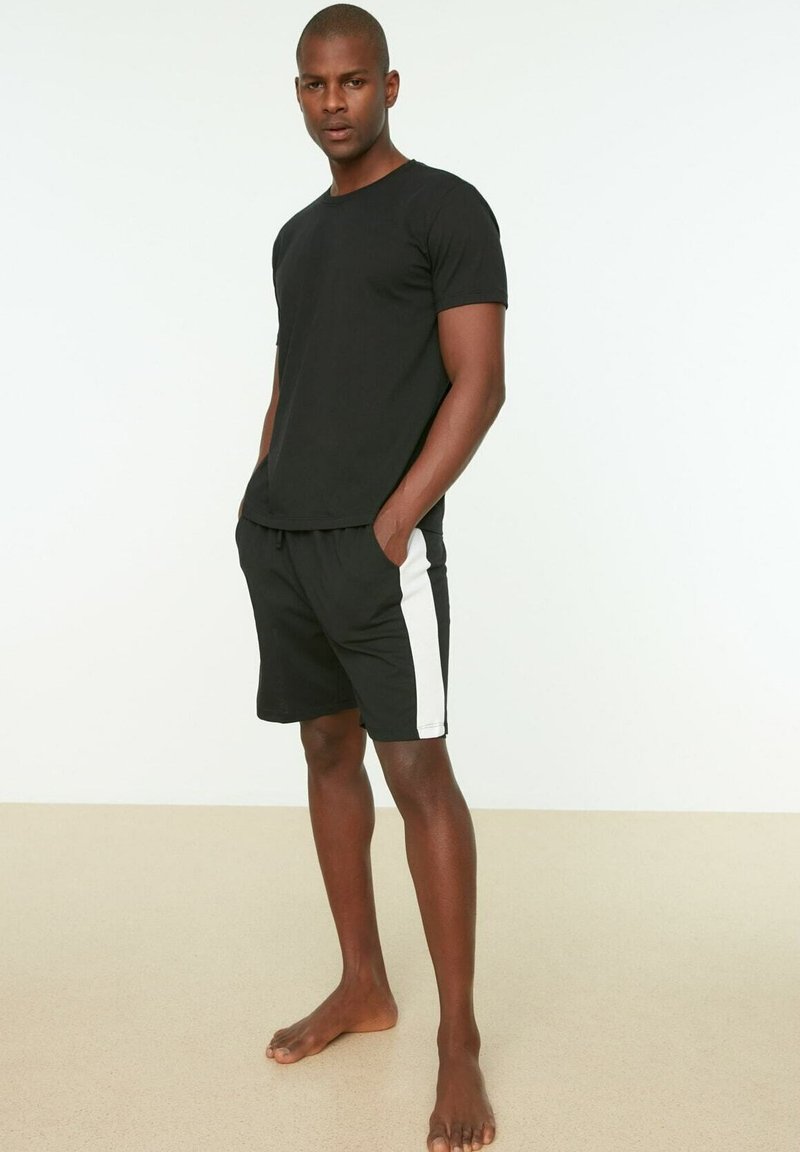 Herren Pyjamas | Trendyol Nachtwäsche Set black/schwarz - AM18178 Herren Pyjamas | Trendyol Nachtwäsche Set black/schwarz - AM18178