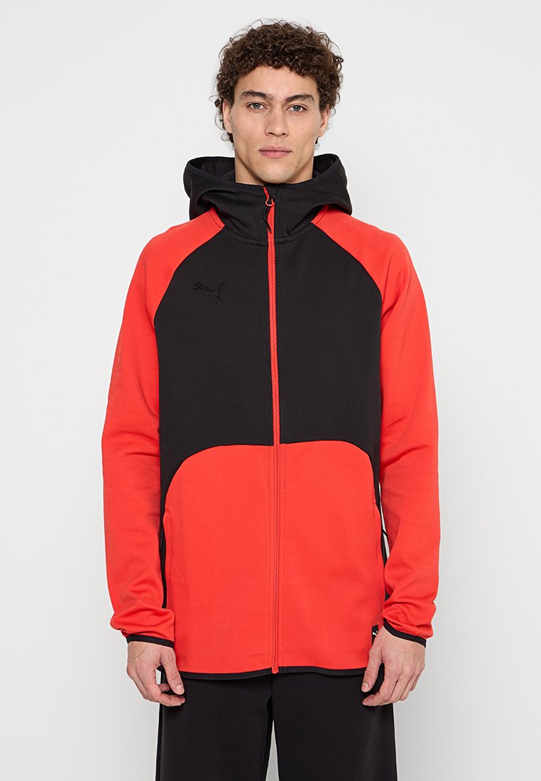 Puma Sweater met rits rood