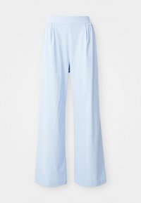 WIDE LEG PANT  - Tracksuit bottoms - celestine blue