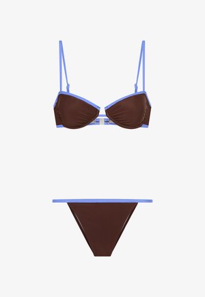 LASCANA, LSCN BY LASCANA WIRE - Bikini - brown/blue