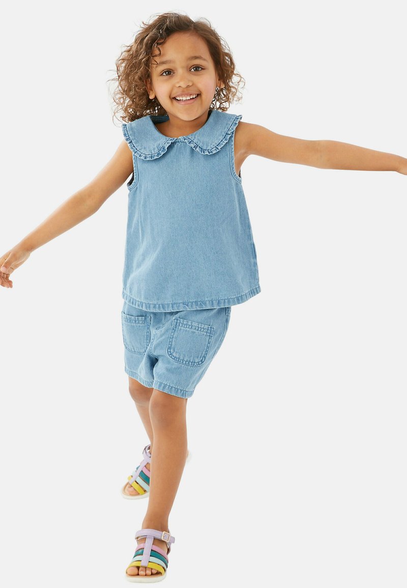 Marks & Spencer OUTFIT Jeans Shorts denim/blue denim Zalando.de