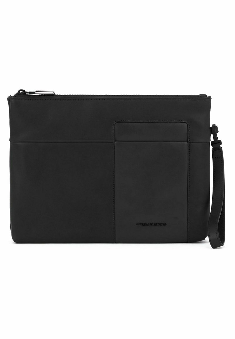 Pochette Uomo PIQUADRO AC6368S130 - Pelle, Nero, Con Polsino Removibile - Foto 4