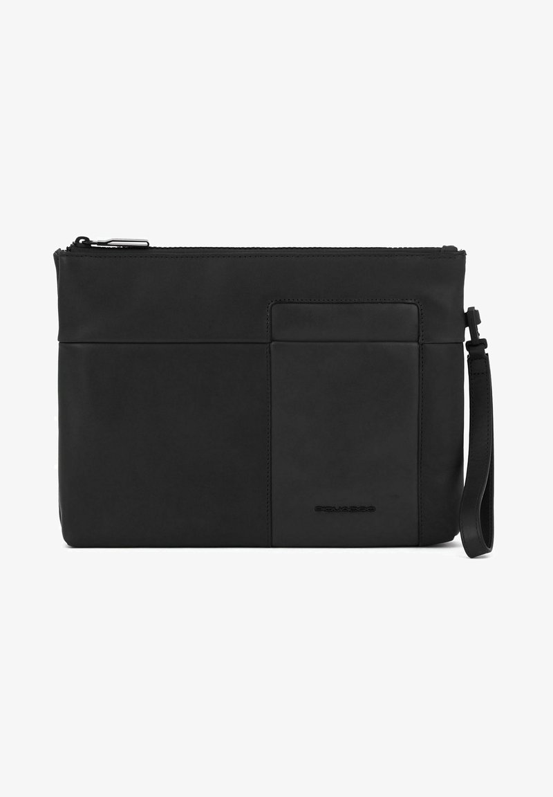 Pochette Uomo PIQUADRO AC6368S130 - Pelle, Nero, Con Polsino Removibile - Foto 4