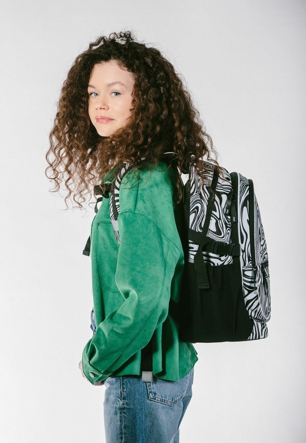 3 SET - Schulranzen Set - schwarz