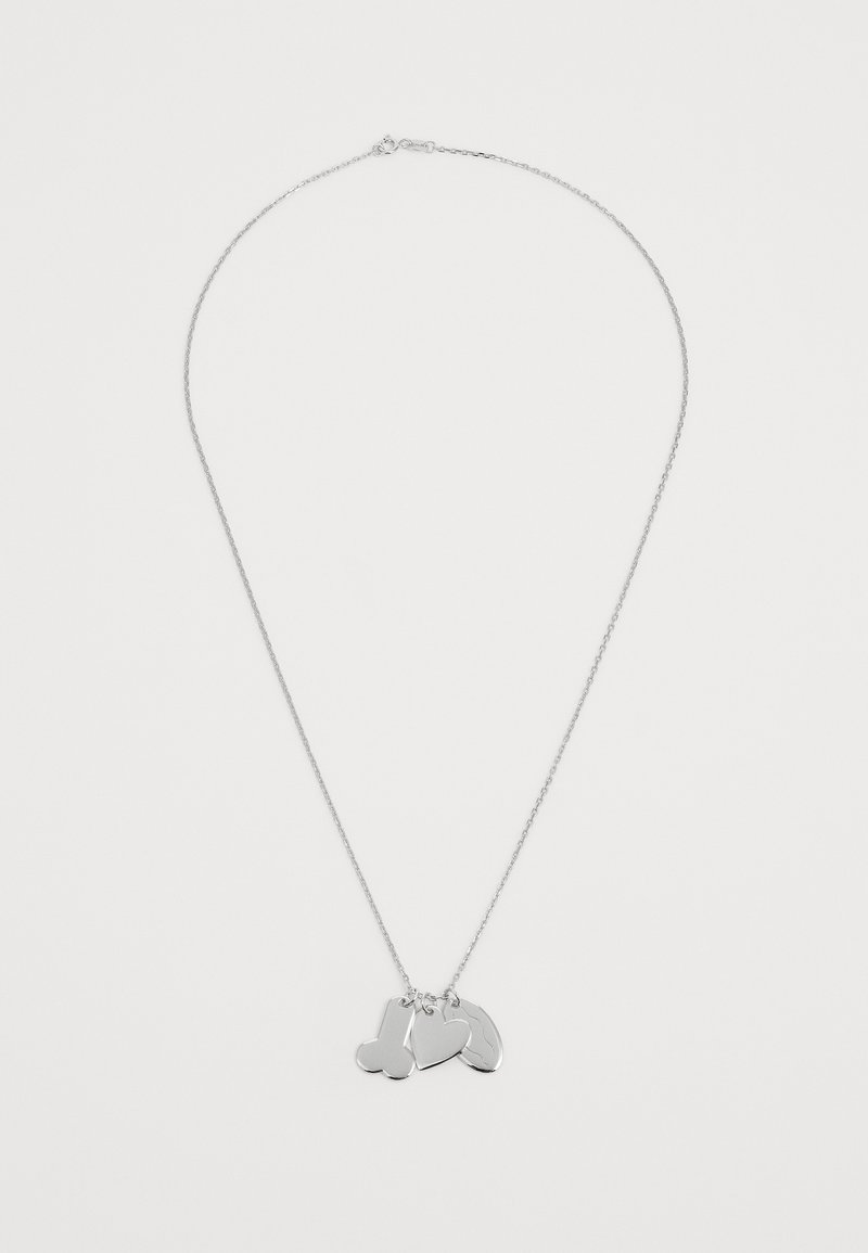 Carne Bollente NAUGHTY UNISEX - Kaelakee - silver-coloured