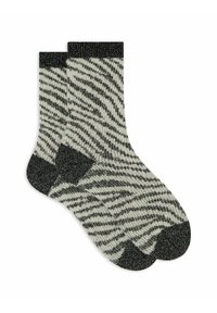 Gallo AND WITH ZEBRA MOTIF - Calze - nero