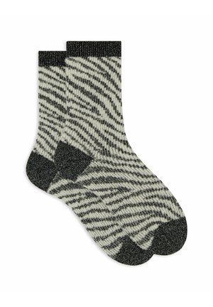 Gallo AND WITH ZEBRA MOTIF - Socks - nero