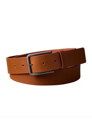 Calvin Klein WARMTH BUCKLE - Josta - cognac/antique silver-coloured