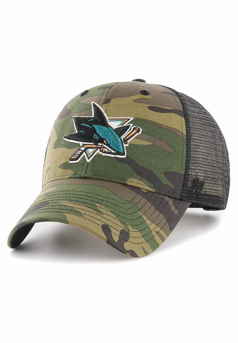 Herren Mützen | '47 CAMO BRANSON TRUCKER SNAPBACK SAN JOSE SHARKS C Cap green/grün - EJ85614 Herren Mützen | '47 CAMO BRANSON TRUCKER SNAPBACK SAN JOSE SHARKS C Cap green/grün - EJ85614