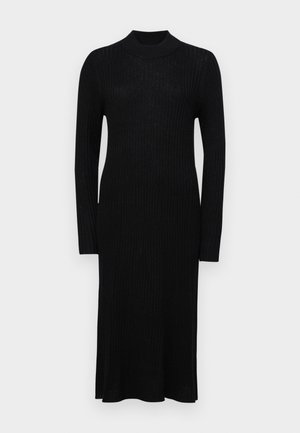 FTC Cashmere DRESS MOCKNECK - Pulóverruha - moonless night