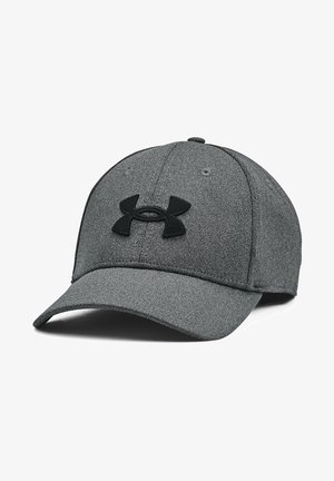 Hall vaheline hall beisbolimüts kaarjaga krooniga ja pikendatud viskugaga. Ees on must Under Armour logo ja tekstureeritud kangapind.