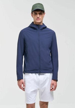 STRETCH WITH HOOD - Giacca outdoor - dark blue