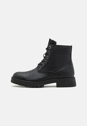 Stivaletti stringati - anthracite