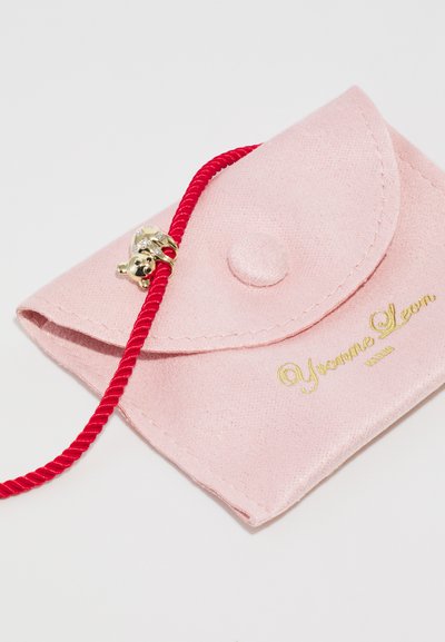 Yvonne Leon BRACELET KOALA CORDON ROUGE - Pulsera - yellow gold-coloured