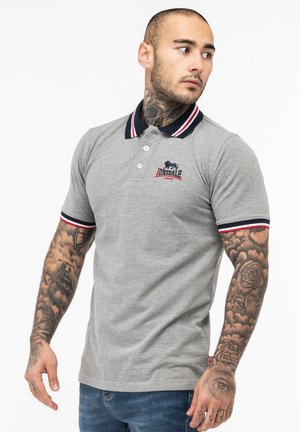 SCHMALE PASSFORM OCCUMSTER - Polo - marl grey navy red