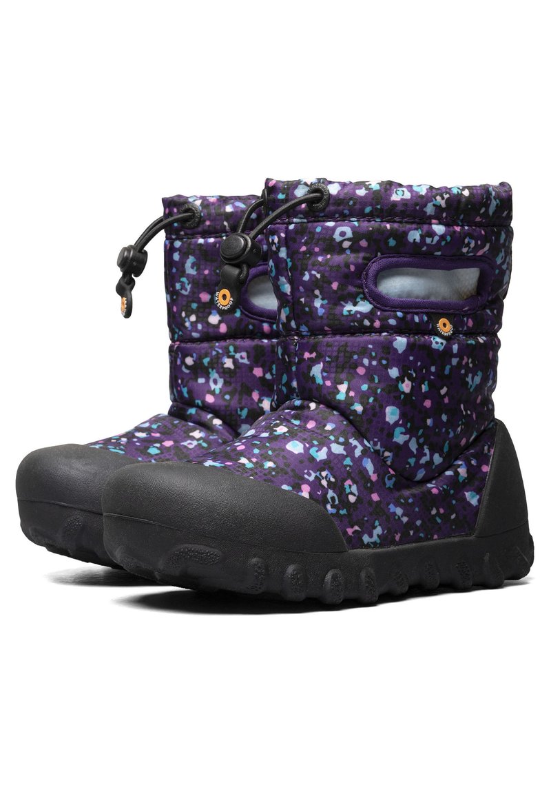 Kinder Booties | Bogs B-MOC SNOW LITTLE TEXTURES PURPLE MULTI Stiefel purple/lila - AQ77005 Kinder Booties | Bogs B-MOC SNOW LITTLE TEXTURES PURPLE MULTI Stiefel purple/lila - AQ77005