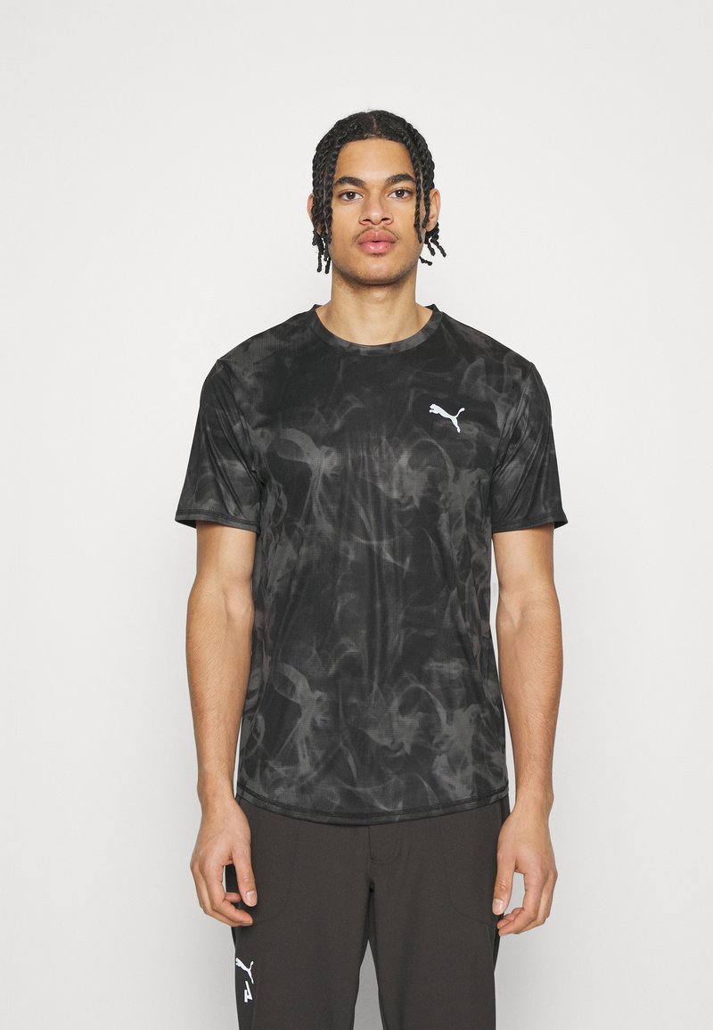 Puma RUN FAVORITE GRAPHIC Sports Tshirts black/sort Zalando.dk