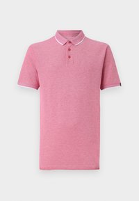 Polo majica - magenta white two tone