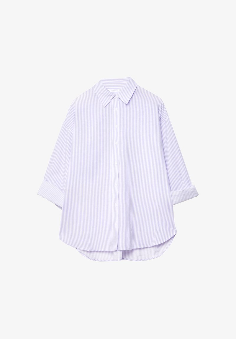 Stradivarius RUSTIKALES DAILY Camicia mottled purple/viola