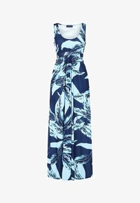 Unausgewählt, navy feather print