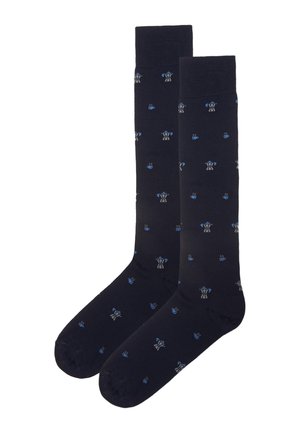 Calze - blue  with print