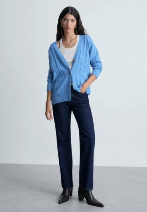 Mango Cardigan - dark blue