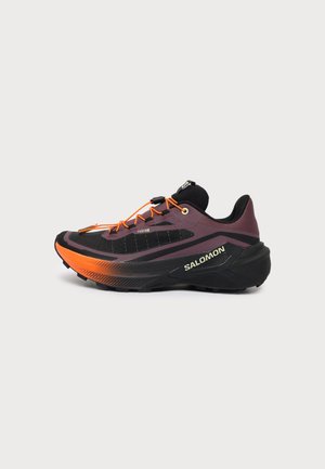 Salomon, GENESIS - Zapatillas de trail running - huckleberry/black/red orange