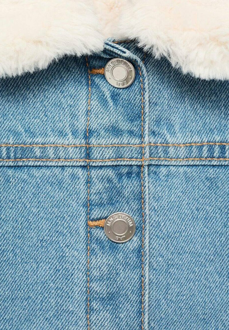 Denim Robe Daim Mango Col Rond Pull Femme Mango Outlet Pull Col