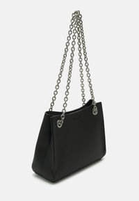 Calvin Klein Jeans - SCULPTED SHOULDER BAG MONO - Håndtasker - black/sharp green Miniaturebillede 1