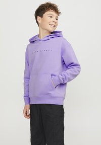 Jack & Jones Junior JJESTAR  NOOS  - Mikina s kapucí - purple rose