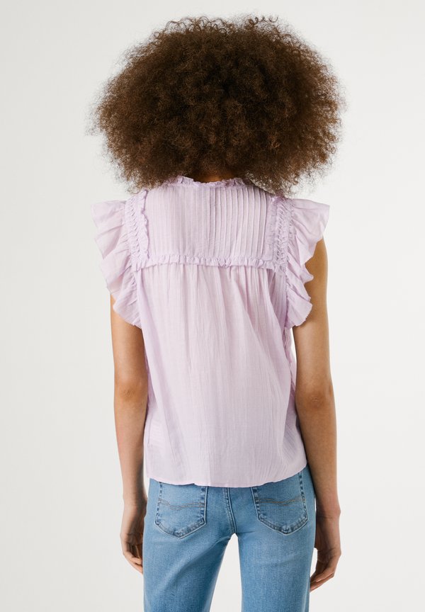 LIBBY - Button-down blouse - lilac2