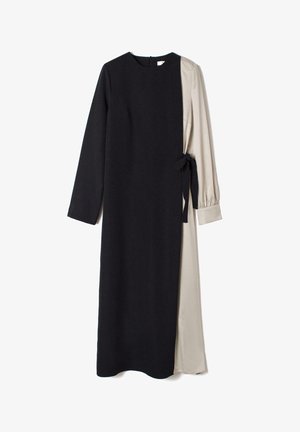 Touché Privé CONTRAST COLORED - Maxi šaty - black