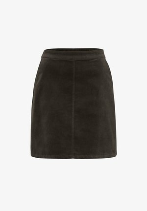 Cellbes of Sweden, SHORT, NARROW STRIPED CORDUROY SKIRT - A-lijn rok - brown