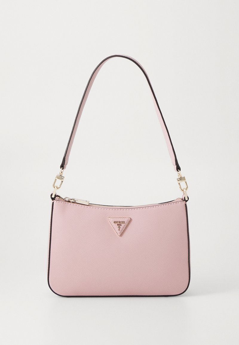 Guess - JAZLYNN TOP ZIP SHOULDER BAG - Sac à main - rose, Agrandir