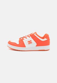 DC Shoes - MANTECA 4 UNISEX - Skateskor - white/orange Miniatyrbild 1