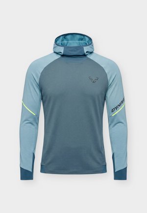 Dynafit, ALPINE HOODED TEE  - Longsleeve - smoke blue