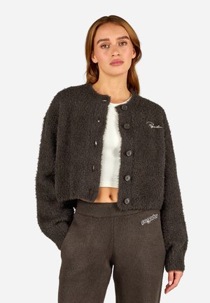 NIMES CARDIGAN - Cardigan - walnut brown