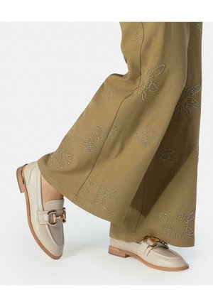 Zapatos sin cordones - denim blanco