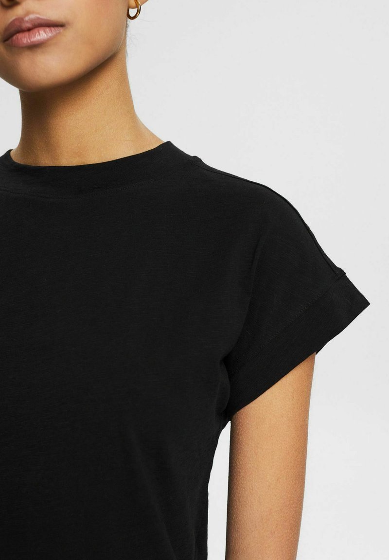 Damen T-Shirts | edc by Esprit T-Shirt basic black/schwarz - OW30871 Damen T-Shirts | edc by Esprit T-Shirt basic black/schwarz - OW30871