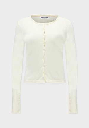 Weekday, DOLORES - Μπλούζα με μακριά μανίκια - off white