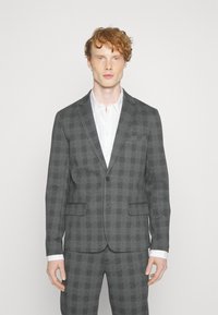 Only & Sons - ONSMARK CHECK BLAZER - Suknjič - black Miniaturna slika 1