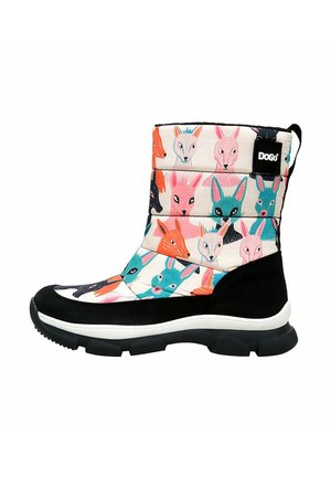 NORTIA - Winter boots - orange