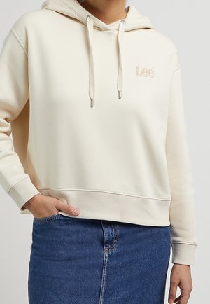 Jersey con capucha - beige